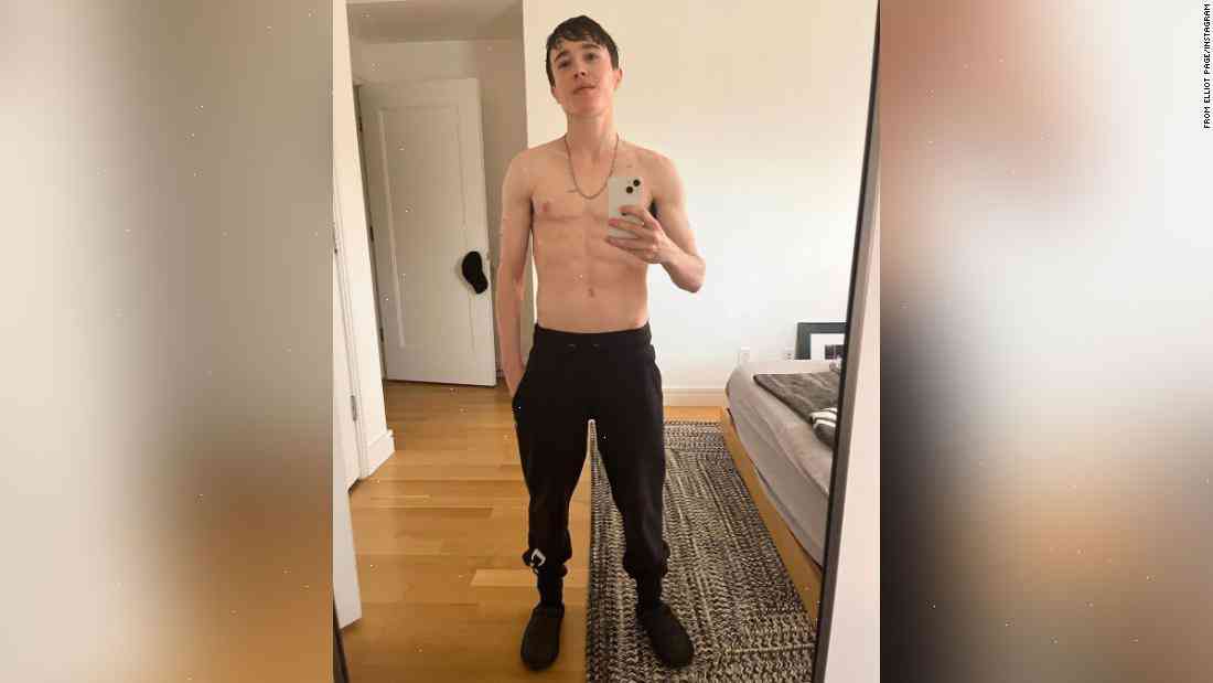 Elliot Page: British actor shocks fans with gruelling post-workout snap