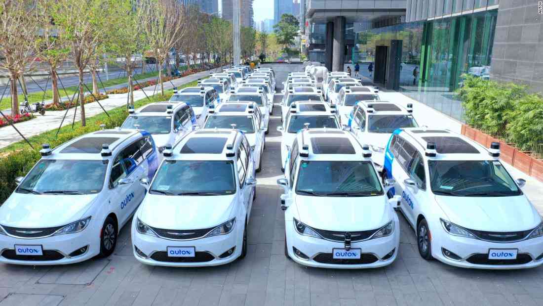 China readies self-driving taxi fleet