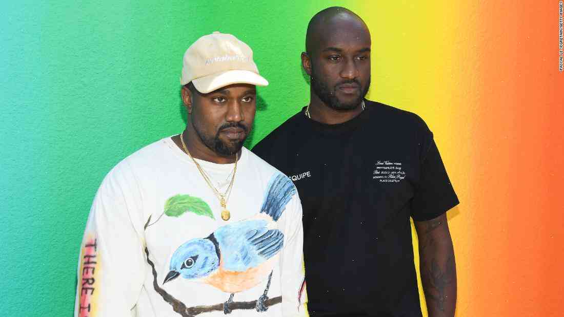 Kanye West shares new image of Virgil Abloh
