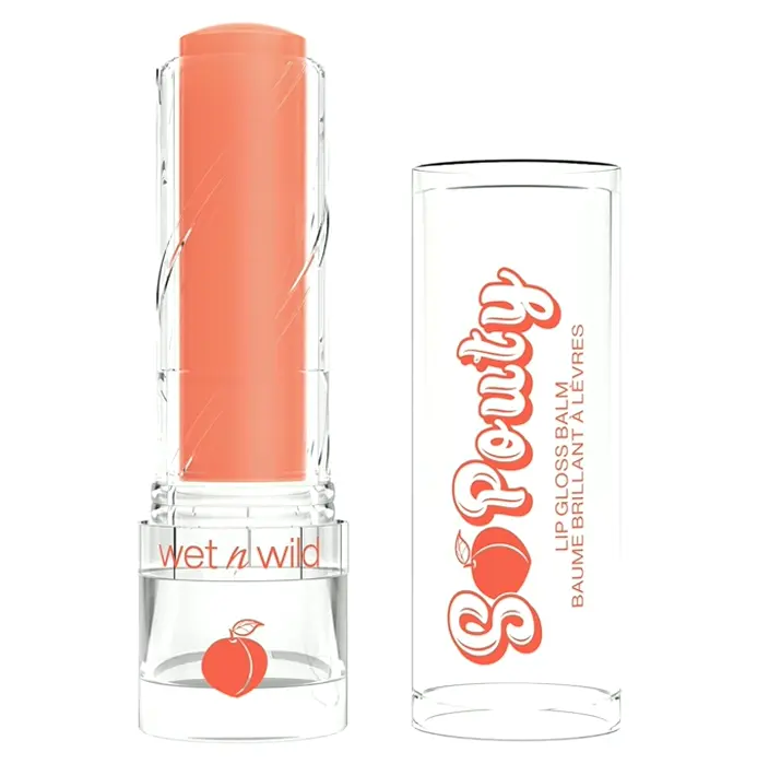 Glossy Colored Lip Balm with Fruity Flavor