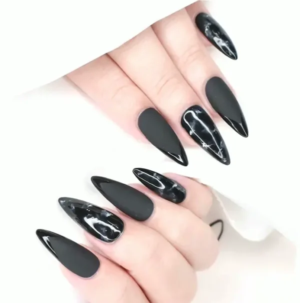 Color Nail Polish Black15ML Off Gel Art