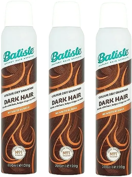 Batiste Hair Refresh Spray, Deep Brunette 6.73 oz (Pack of 3)