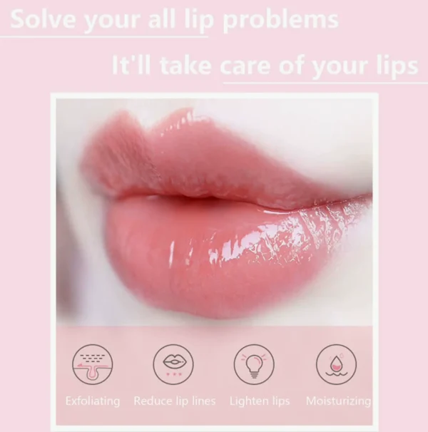 2PCS Bee Lip Balm Set Exfoliator