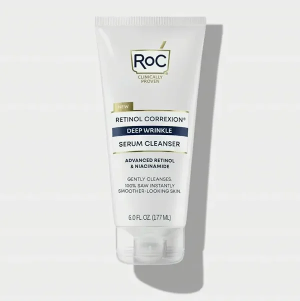 RoC's Retinol Wrinkle Serum Cleanser, 6-Ounce Container