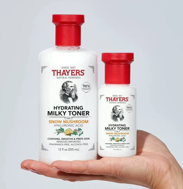 Milky Facial Toner with Mushroom & Elder