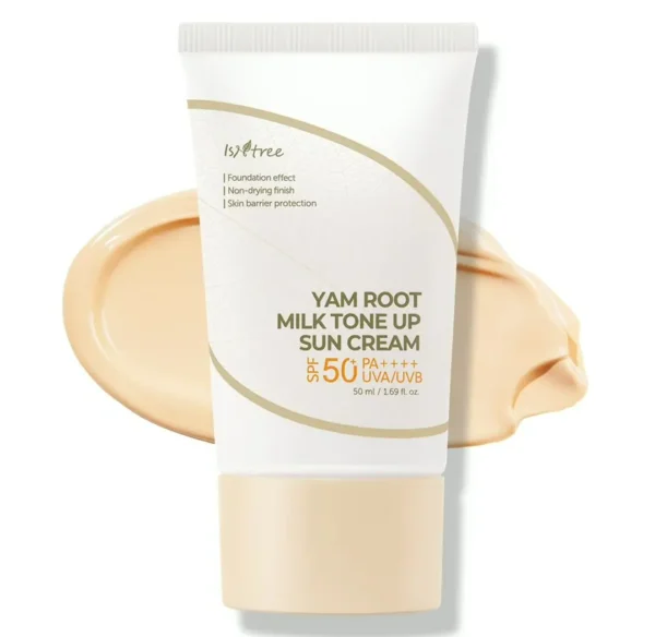 IsNtree Yam Root Cream SPF50+ Tinted Sunscreen 50ml