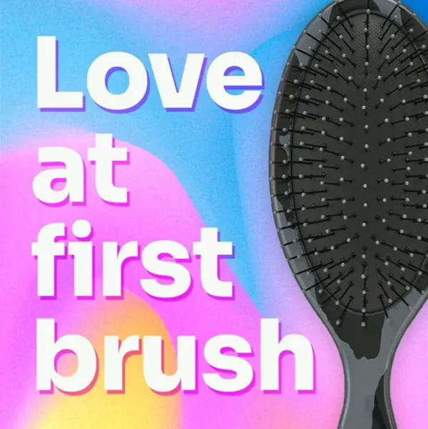 Wet Brush Original Detangler, Gray Leopard Safari