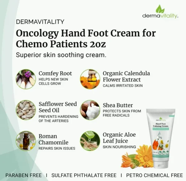 UltimateVitality Hand & Feet Cream for Chemo Sufferers - 2 oz