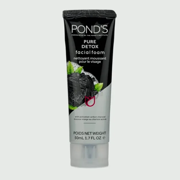 Pond\'s Detox Facial Cleanser with Activated Carbon, Set of 4 (1.7 Oz)