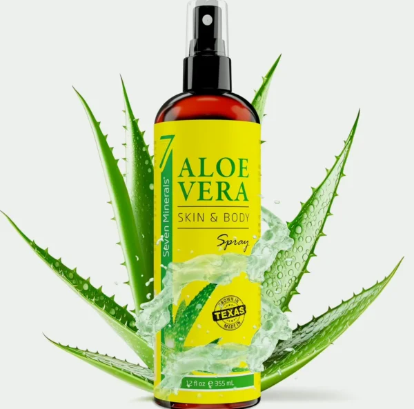 Natural Aloe Mist for Body & Locks - 12 fl oz