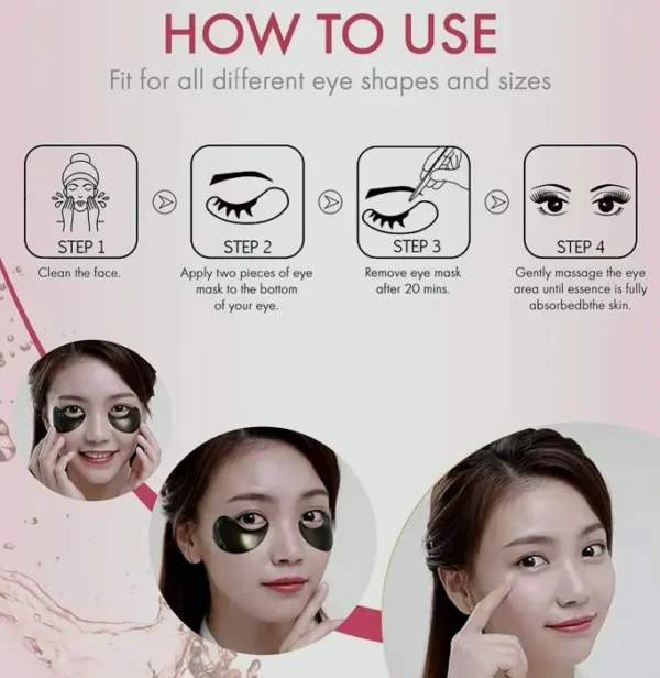 Asian 24K Under Eyes Masks (60pcs)