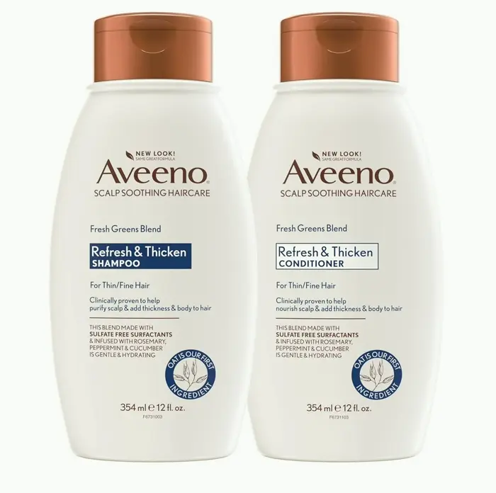 Aveeno's Volumizing Shampoo & Conditioner with Rosemary