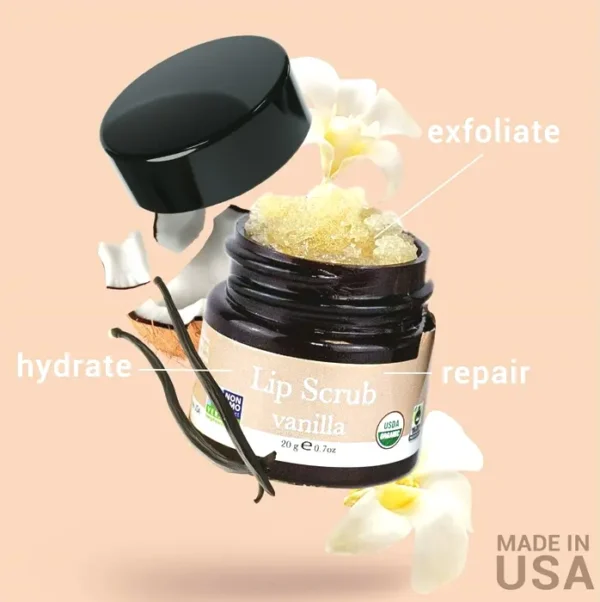 Natural Vanilla Lip Scrub