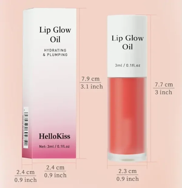 2 Pack Plumping Lip Gloss, Moisturizing Fruit Flavor