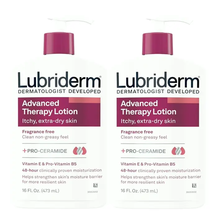 Lubriderm's Scent-Free Advanced Therapy Lotion - 2 x 16 fl. oz