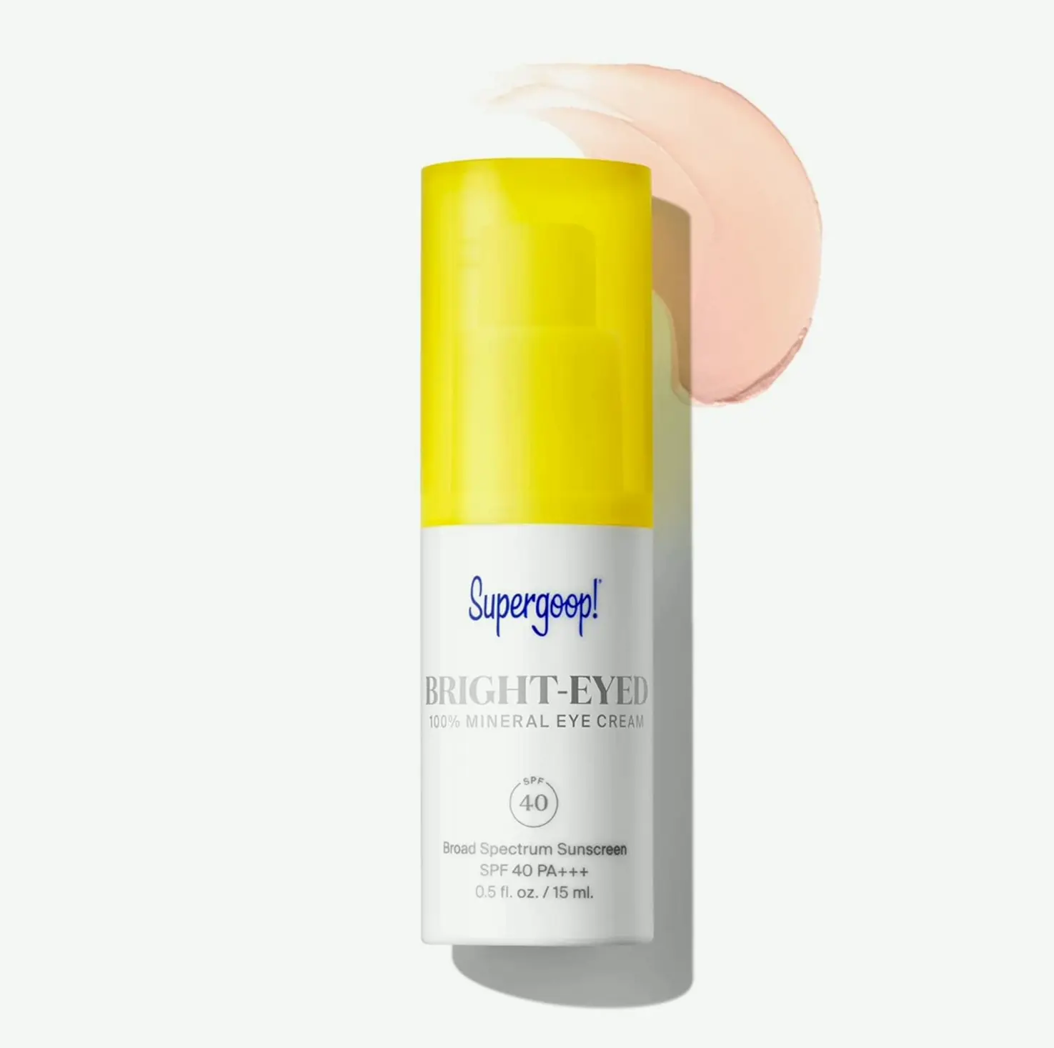 Supergoop! Mineral Eye Cream, 0.5 fl oz Sunblock 40