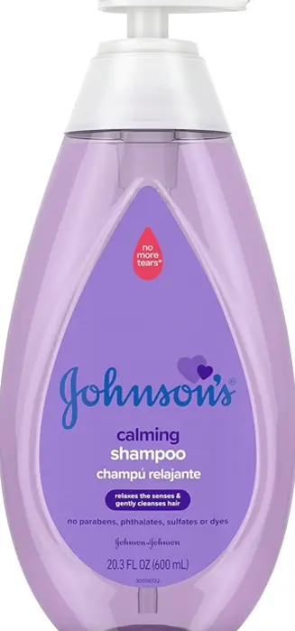 Johnson's Soothing Baby Shampoo, Hypoallergenic, NaturalCalm Scent, 20.3 fl. oz