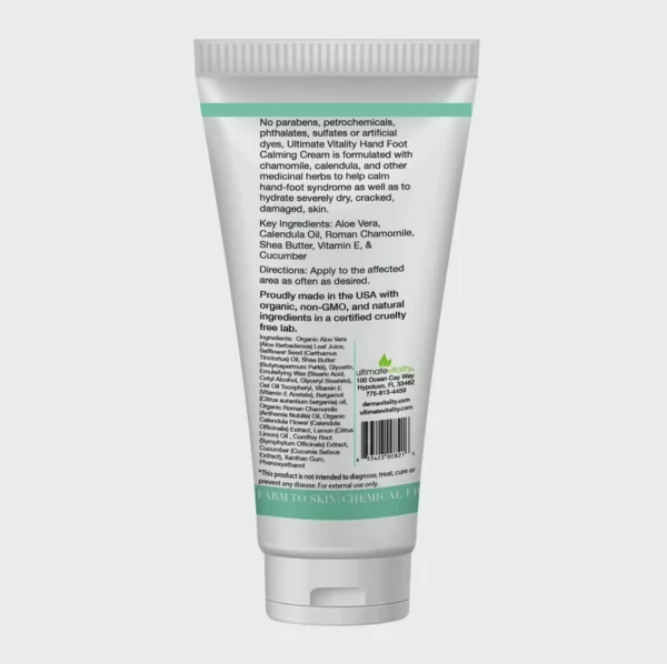 UltimateVitality Hand & Feet Cream for Chemo Sufferers - 2 oz