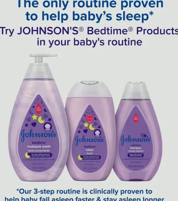 Johnson's Soothing Baby Shampoo, Hypoallergenic, NaturalCalm Scent, 20.3 fl. oz