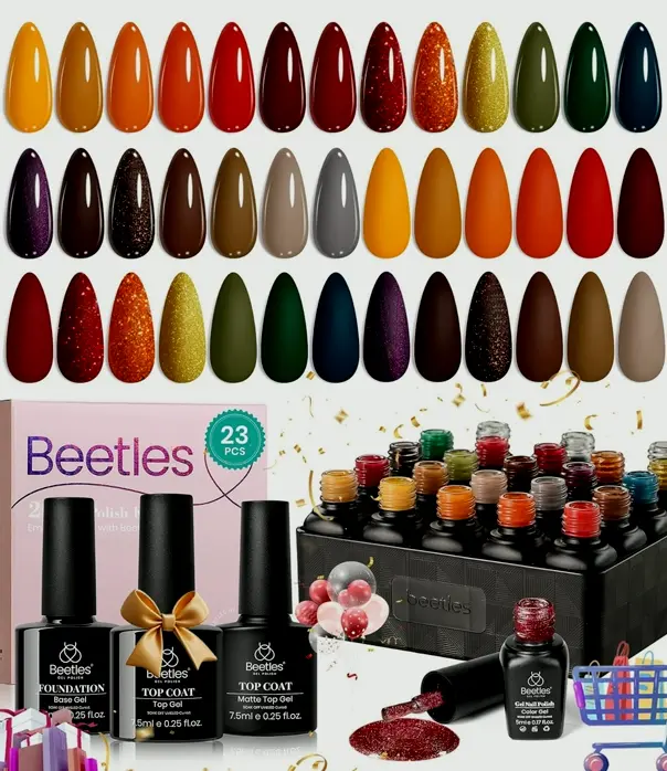 Nail Varnish Set - Twenty Shades Bonfire Collection