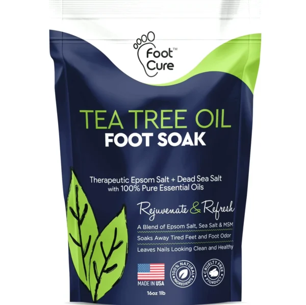 Tea-Tree Foot Soak for Toenail Care