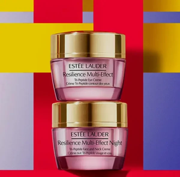 Estee L. Resilience Multi-Impact Vision + Night Cream Pair