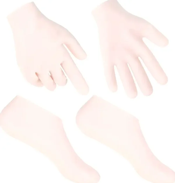 Two Pairs Moisturizing Hand-Wear and Socks